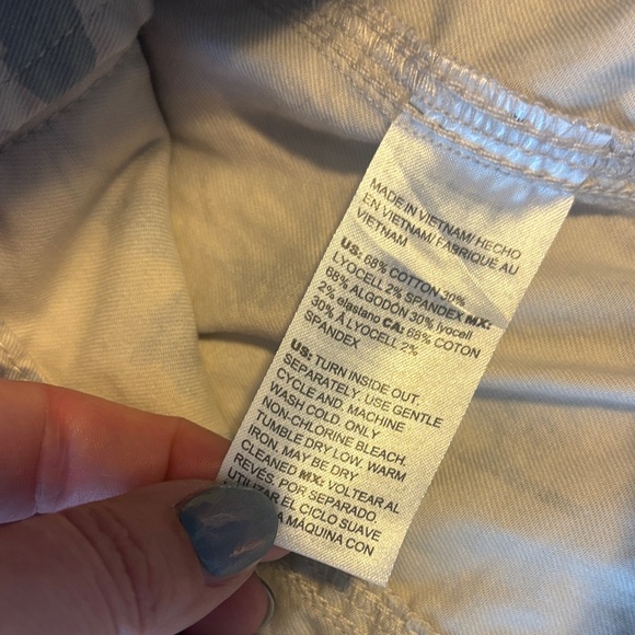 Chico's Beige and Purple Floral Jacket - Picture 7 of 8